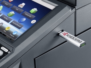Impresora Kyocera laser blanco y negro TASKalfa 3010i Modem usb